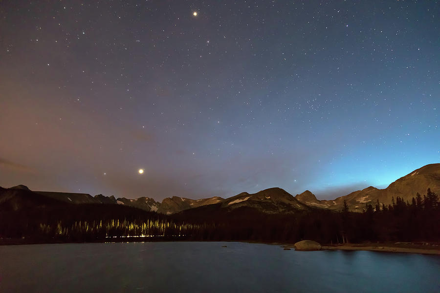 Colorado Brainard Lake Galaxy Night Photograph