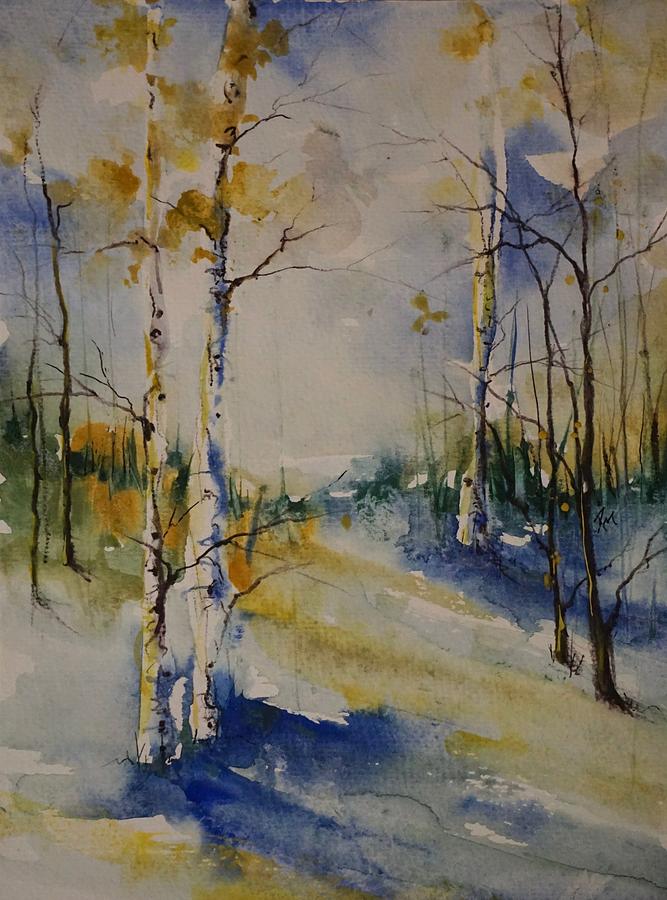 Colorado Bright Morning 2 Painting by Robin Miller-Bookhout