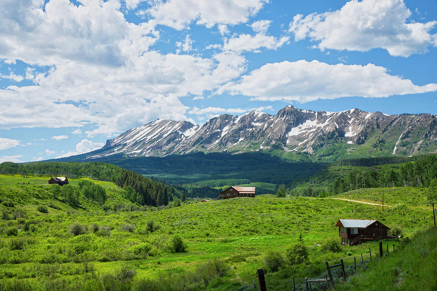 Colorado Chalets Photograph by Lorraine Baum