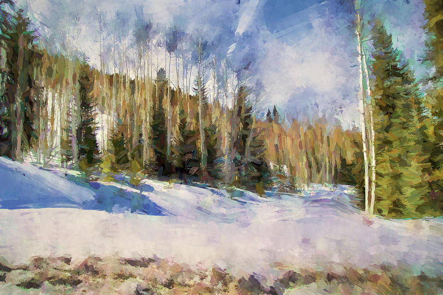 Colorado Color Splash 3 Landscape Art by Jai Johnson Painting by Jai Johnson
