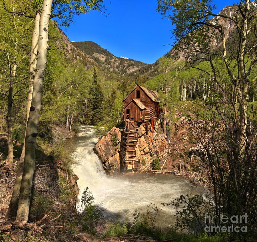 Colorado Crystal Mill Photograph by Adam Jewell