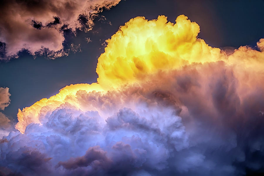 Colorado Cumulus Face Cloud Photograph