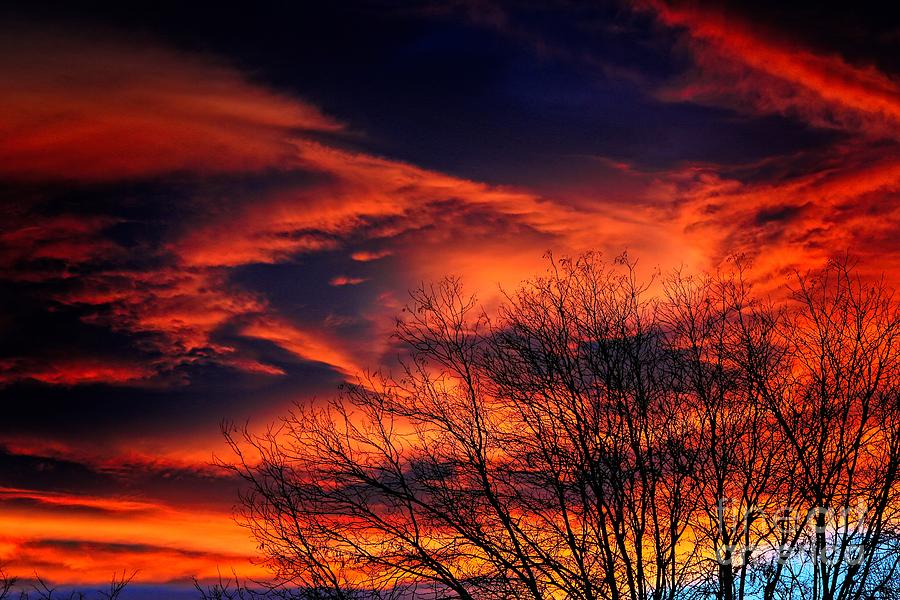 Colorado Fire In The Sky Photograph by Jon Burch Photography