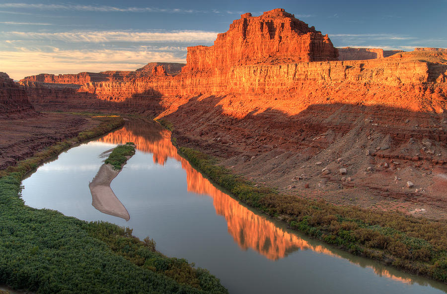 Colorado Gooseneck Sunrise Photograph by Jeff Clay | Fine Art America