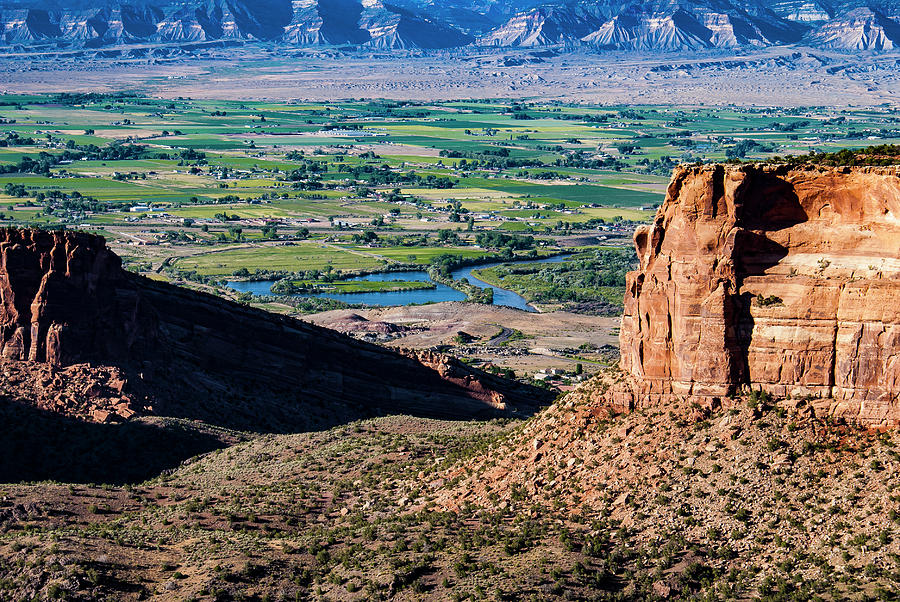 Colorado Grand Valley Photograph by Donald Pash
