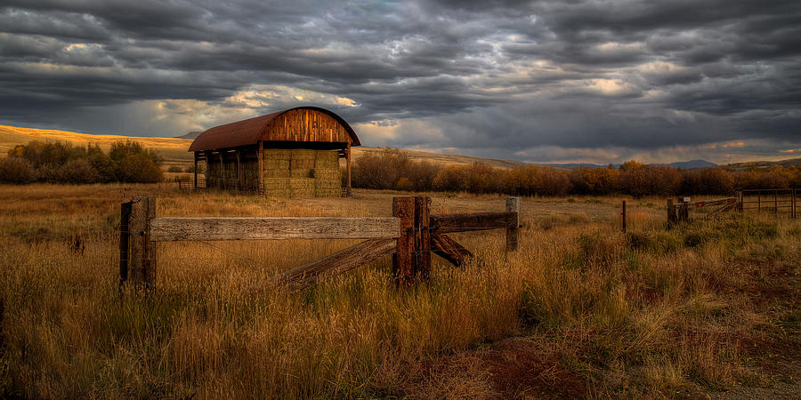 Barn Photograph - Colorado Hay Barn by Ryan Smith