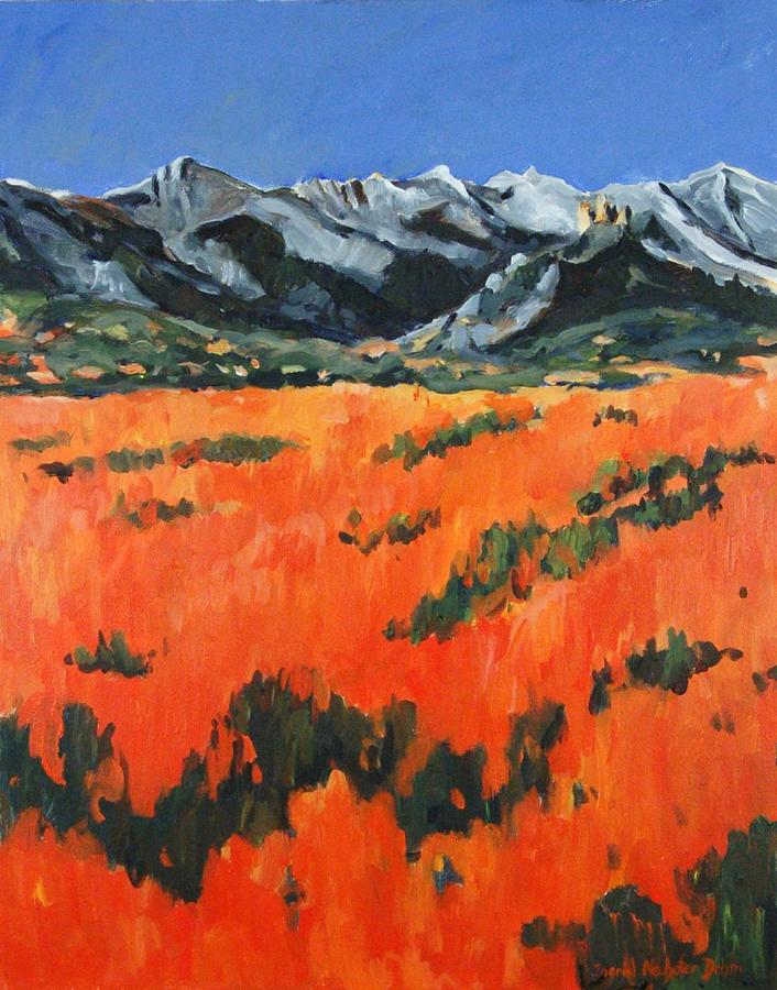 Colorado Painting by Ingrid Dohm
