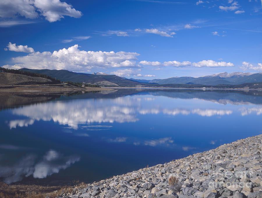 Landscape Photograph - Colorado Lake Reflection by Rex E Ater