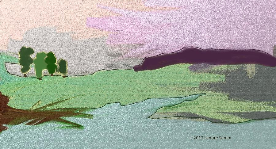 Colorado Landscape Painting by Lenore Senior