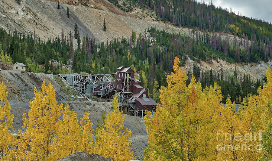 Mine Photograph - Colorado Mine  8b7448 by Stephen Parker
