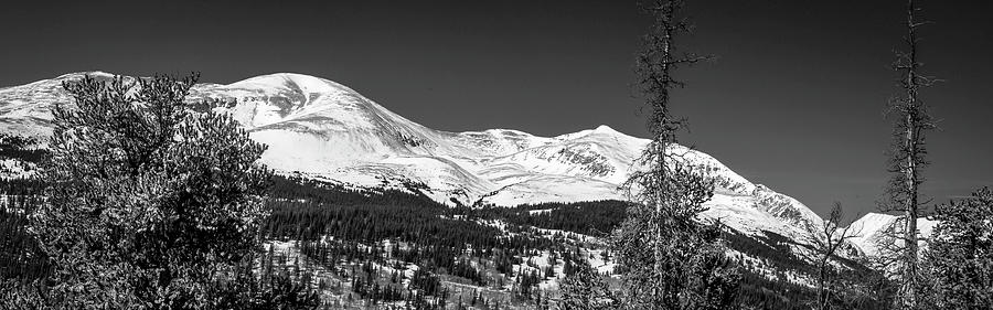 Mountain Photograph - Colorado Mountain Panorama-02 by Phil And Karen Rispin