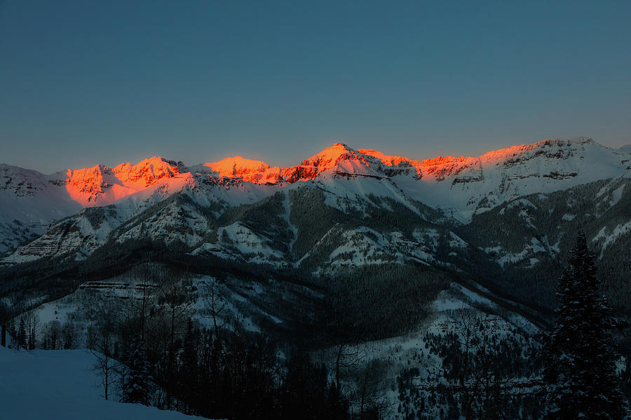 Colorado Mountain Sunset Photograph by Mountain Dreams