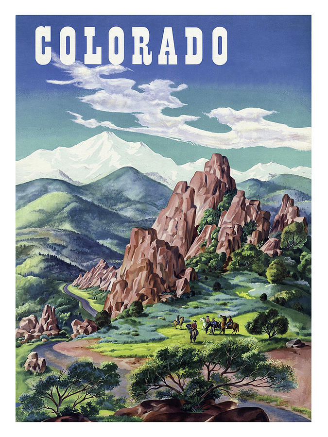 White River National Forest Skiing Decor Unframed Travel Poster Travel Art Aspen Colorado Print National Parks Maroon Bells Art