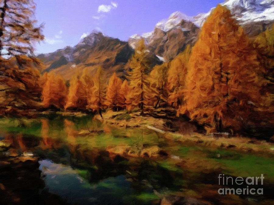 Nature Painting - Colorado Nature by Esoterica Art Agency