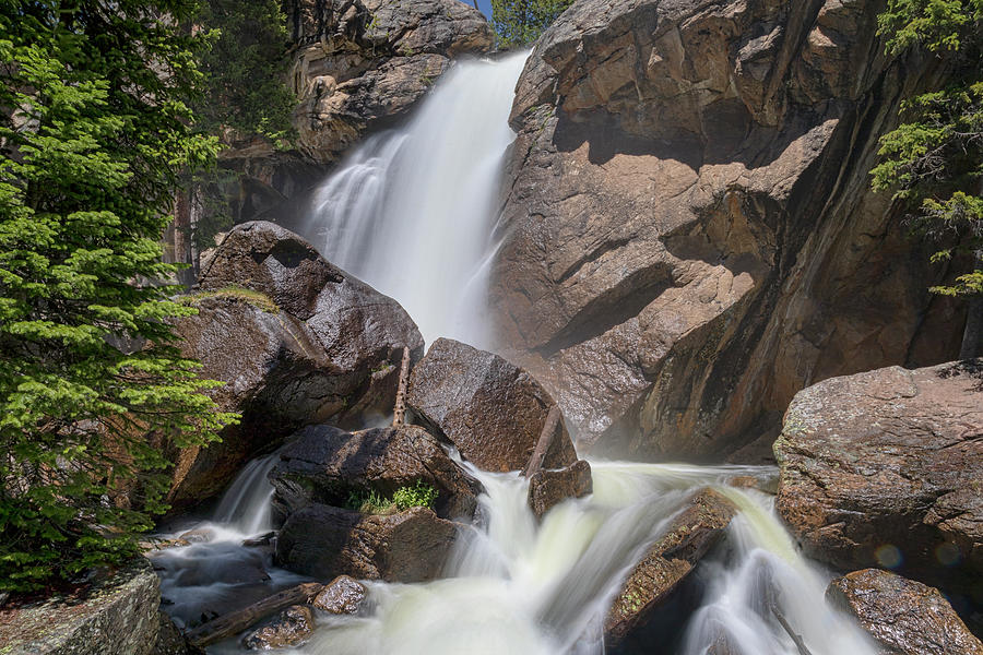Colorado Ouzel Waterfalls Photograph