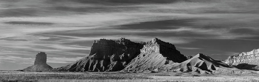 Colorado Panorama II BW Photograph by David Gordon