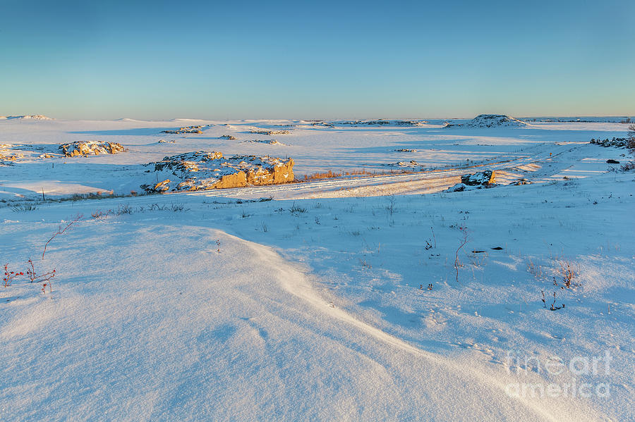 Colorado prairie in winter Photograph by Marek Uliasz