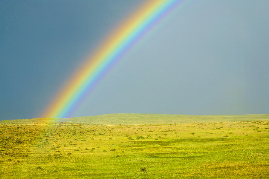 Colorado rainbow Photograph by Marilyn Hunt