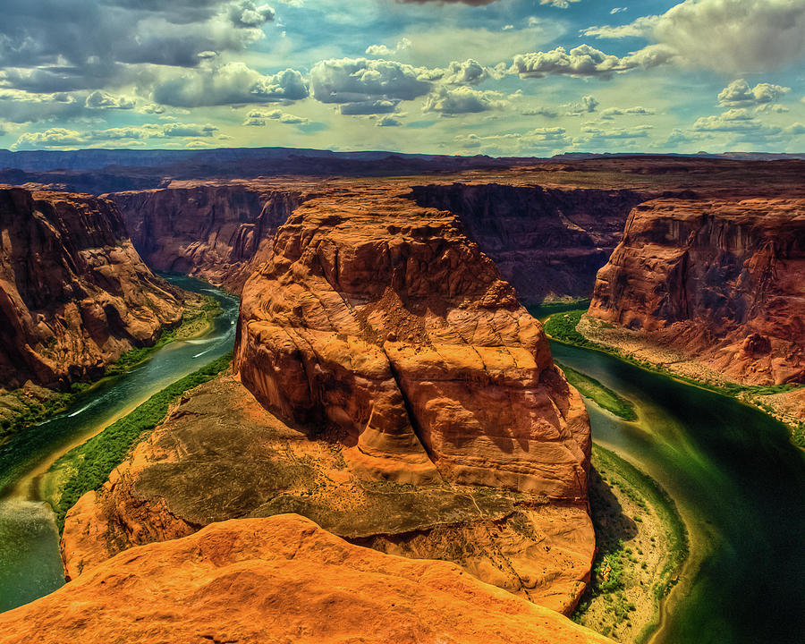 Colorado River at Horseshoe Bend Photograph by Harry Strharsky