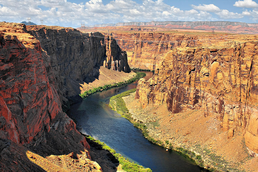 Landscape Photograph - Colorado River at Marble Canyon AZ by Alexandra Till