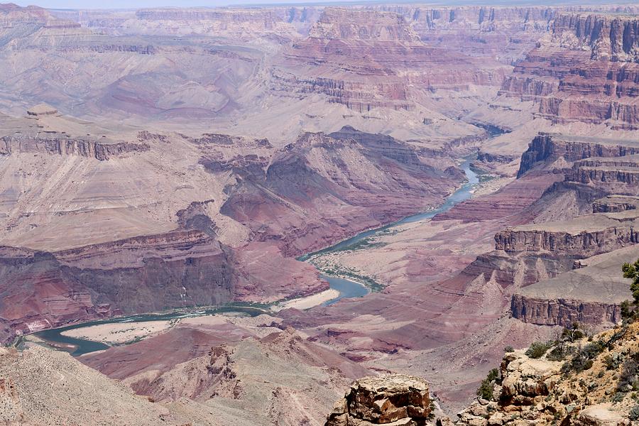 Colorado River Flowing though Grand Canyon - 3 Photograph by Christy Pooschke