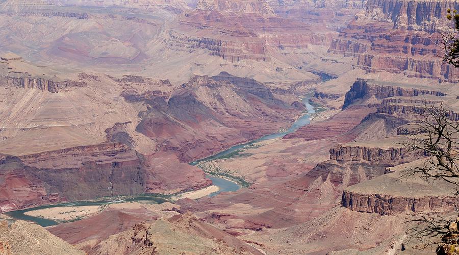 Colorado River Flowing though Grand Canyon - 5 Photograph by Christy Pooschke