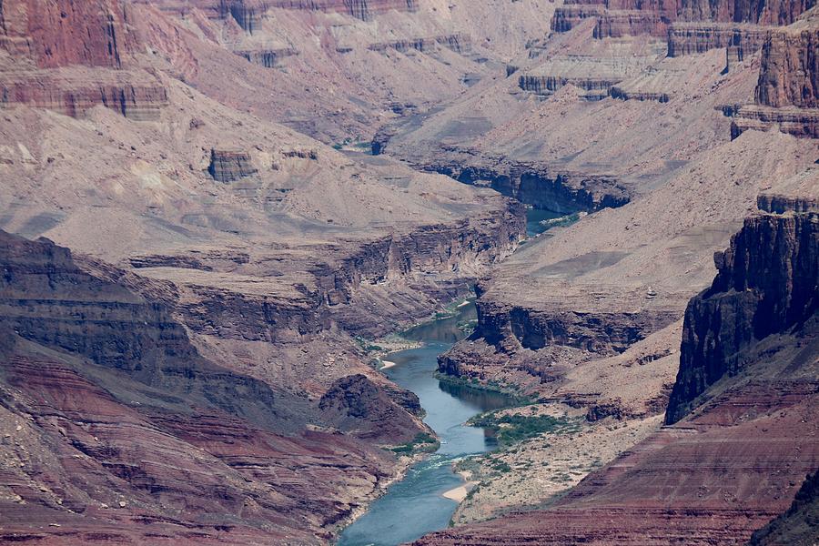 Colorado River Flowing though Grand Canyon - 8 Photograph by Christy Pooschke
