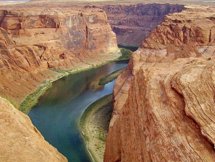 Grand Canyon National Park Photograph - Colorado River Horseshoe Bend by Lyuba Filatova