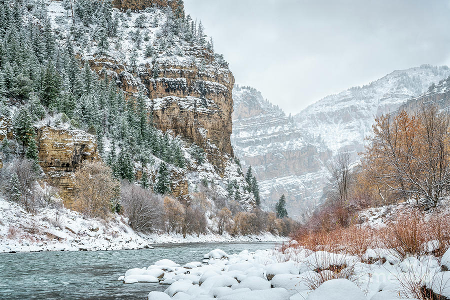 Colorado River in Glenwood Canyon Photograph by Marek Uliasz