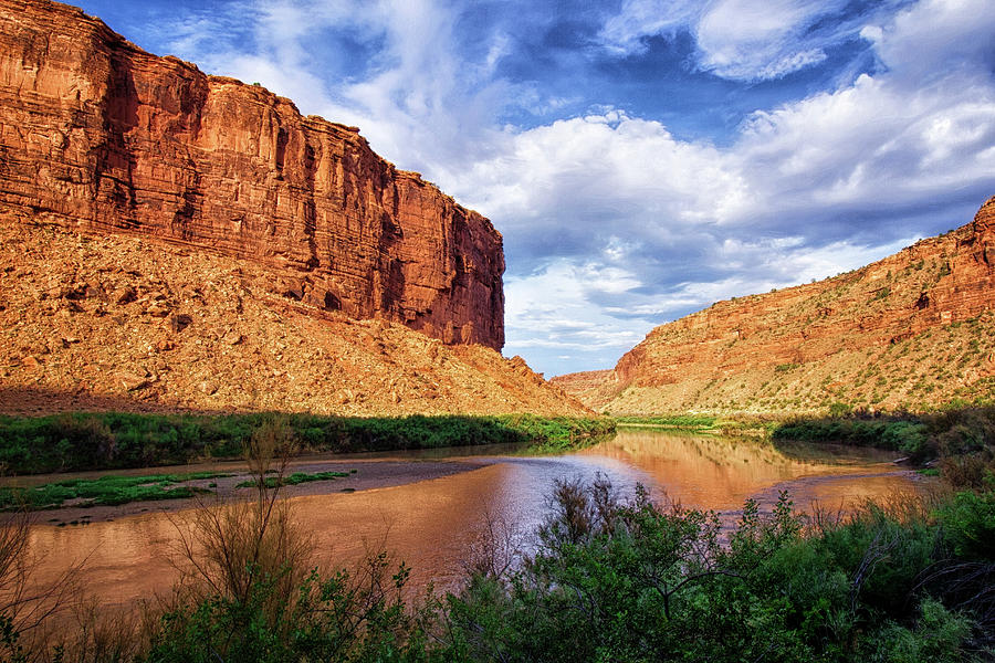 Colorado River near Moab Utah Photograph by Carolyn Derstine