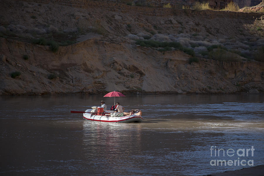 Colorado River Rafting Photograph by Jim West
