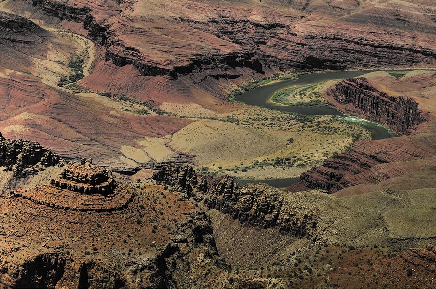 Colorado River thrugh the Grand Canyon Photograph by Don Wolf
