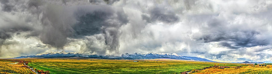 Colorado Rockies Panorama II Photograph by Greg Reed