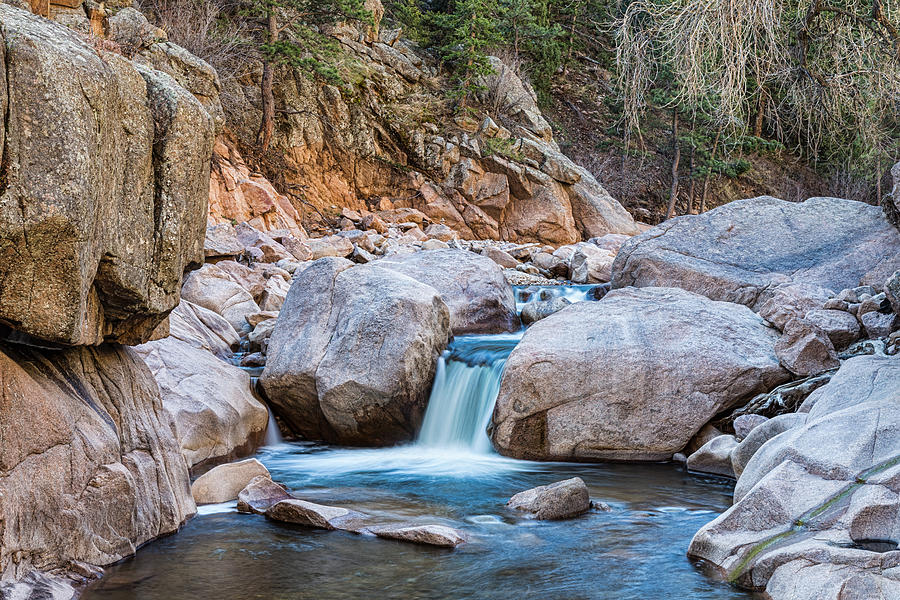 Colorado Rocky Mountain Stream Photograph