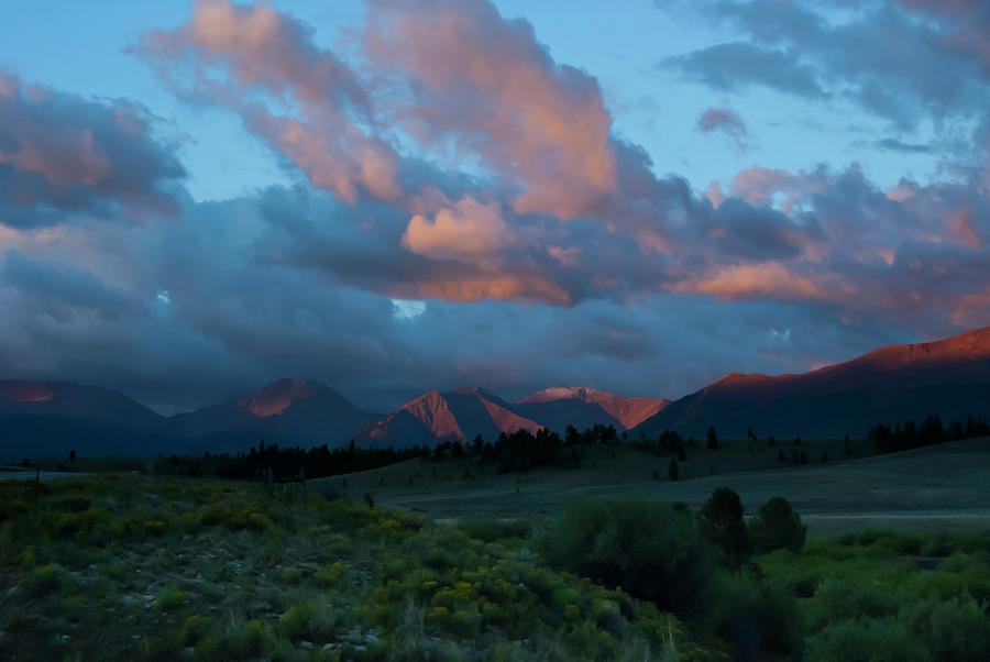 Colorado Rocky Mountain Sunrise Photograph by Cascade Colors