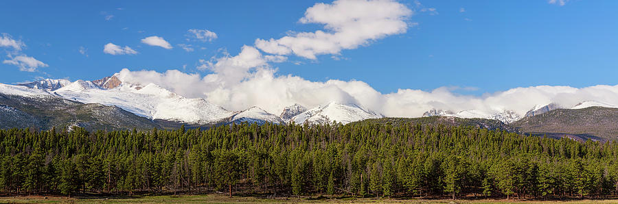 Colorado, Rocky Mountains Panorama Views Photograph by James BO Insogna