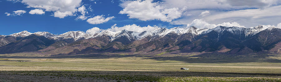Colorado San de Cristo Mountains Panorama View Photograph by James BO Insogna