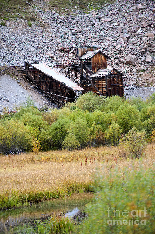 Colorado Silver Mine  Photograph by Brenda Kean