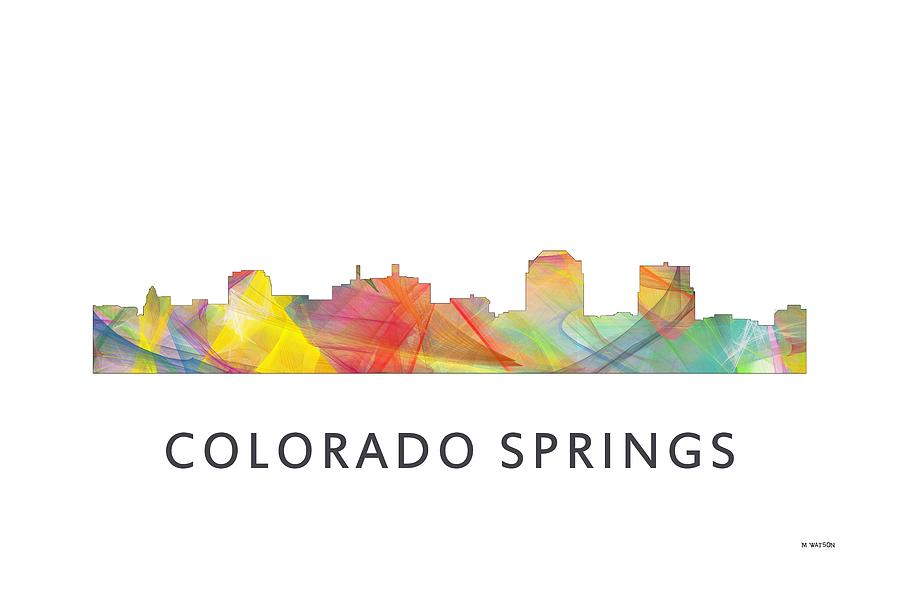 Architecture Digital Art - Colorado Springs Colorado by Marlene Watson