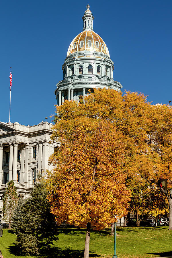 Colorado State Capitol Building Photograph by Teri Virbickis