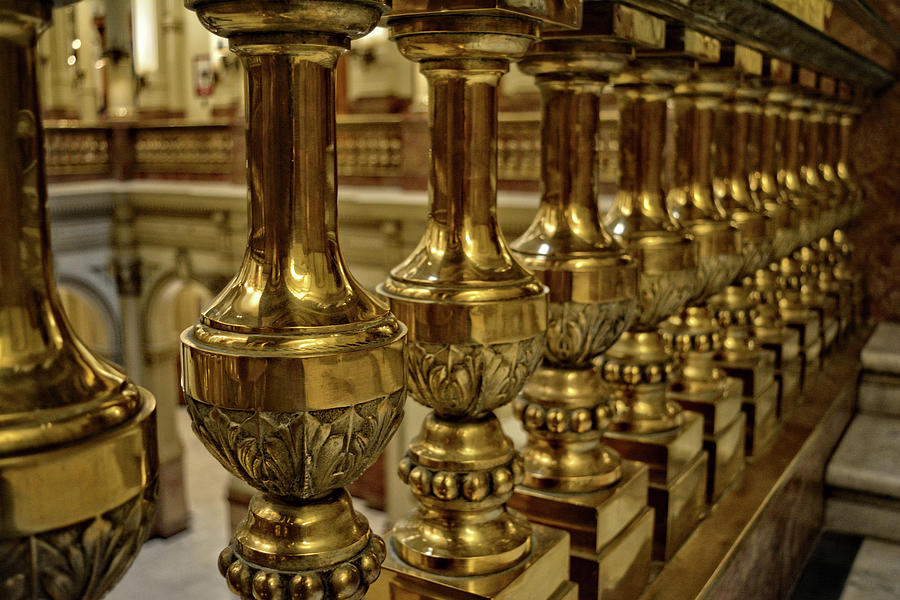Colorado State Capitol Gold railing Photograph by FineArtRoyal Joshua Mimbs