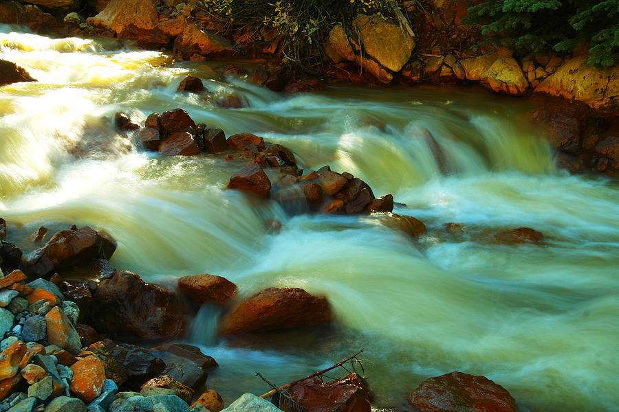 Colorado water Photograph by Jeff Swan