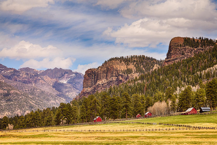 Barn Photograph - Colorado Western Landscape by James BO Insogna