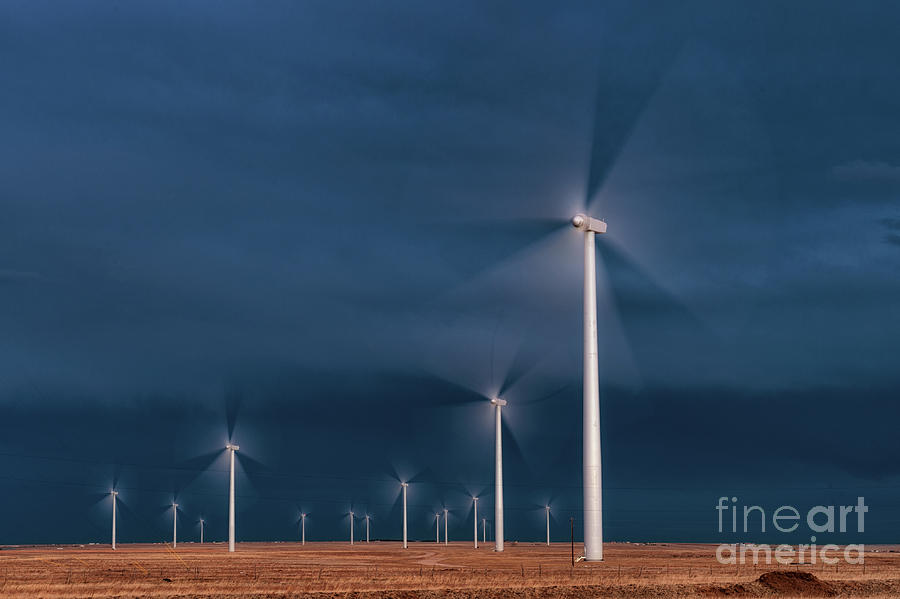 Colorado Windmill Farm Photograph by Tibor Vari