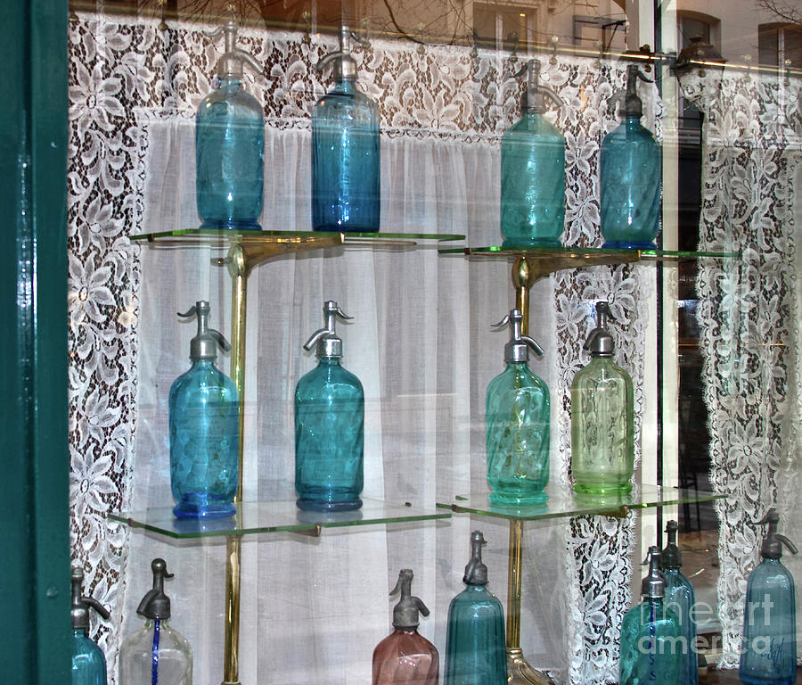 Colored Bottles Photograph by Victoria Harrington