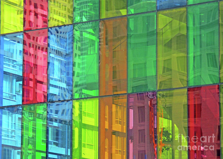 Colored Glass 10 Photograph by Randall Weidner - Fine Art America