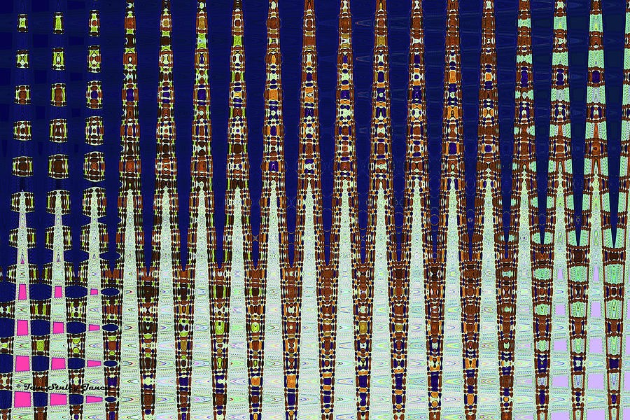 Colored Glass Beads Abstact Digital Art by Tom Janca