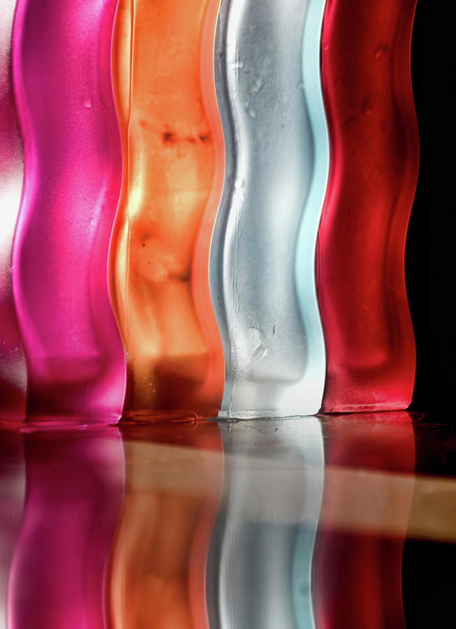 Colored Glass Photograph by Kevin Duke