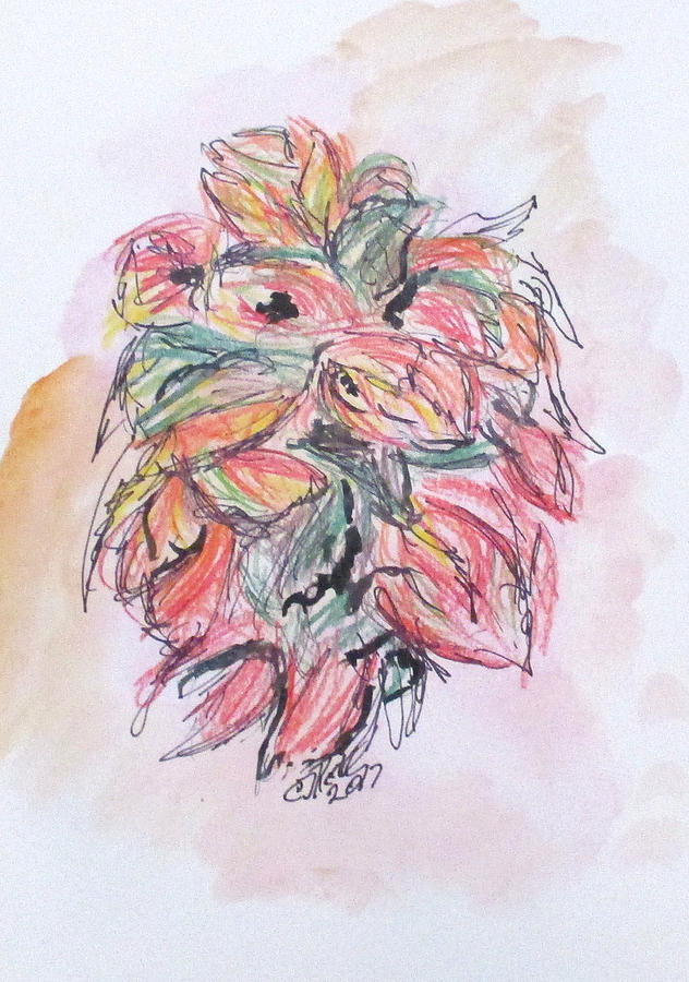 Rose Flower | Flower art, Graphic novel art, Color pencil sketch
