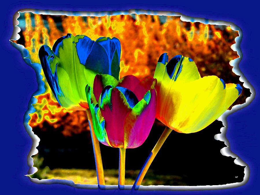 Colorez Votre Monde Avec Tulipes Digital Art by Will Borden